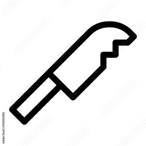 Kitchen thin icon