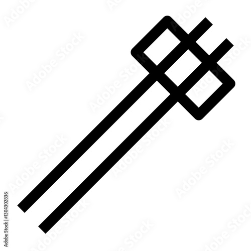 Kitchen thin icon