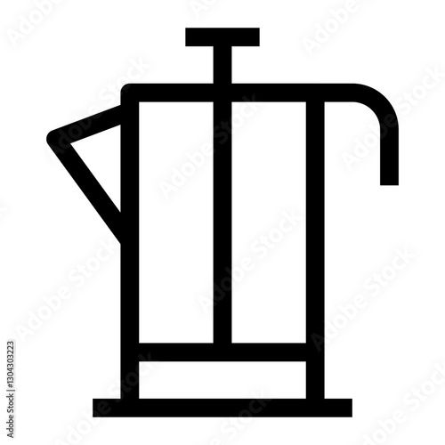 Kitchen thin icon