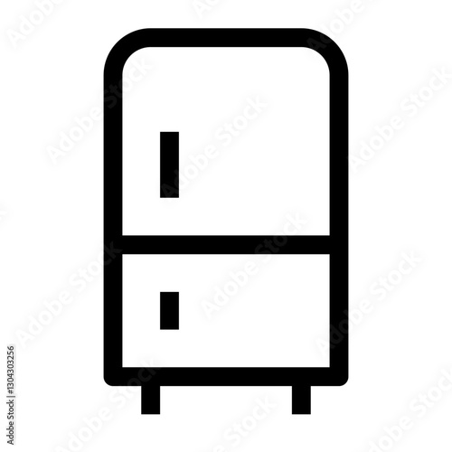 Kitchen thin icon