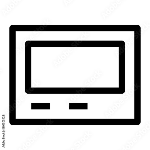 Kitchen thin icon
