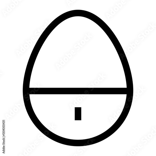 Kitchen thin icon