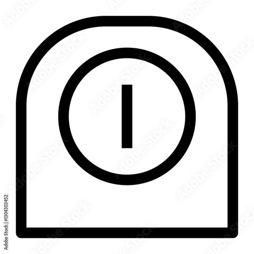 Kitchen thin icon