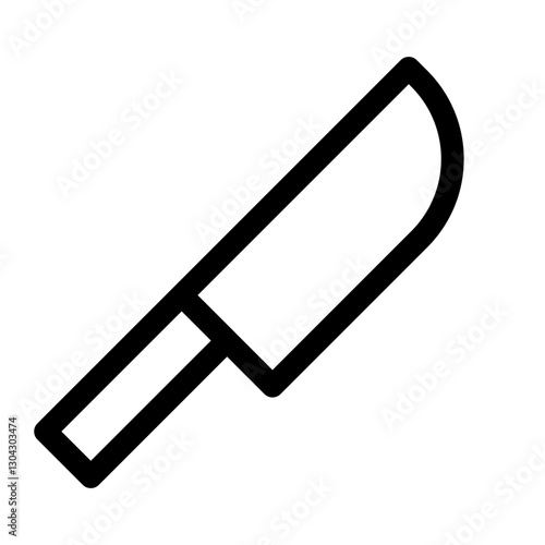 Kitchen thin icon