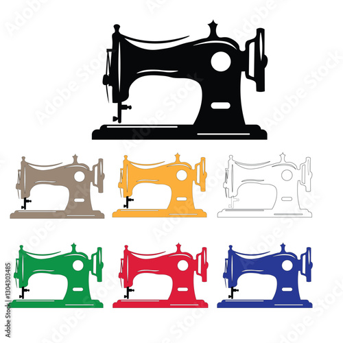 vintage sewing machine