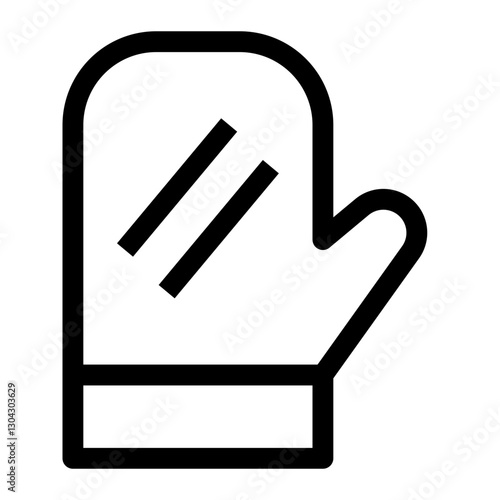 Kitchen thin icon