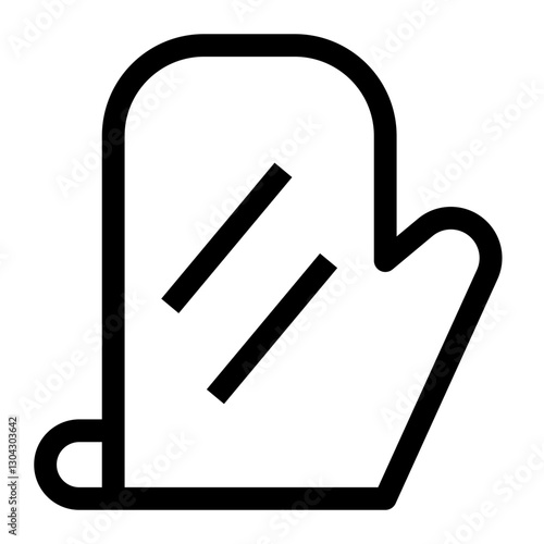 Kitchen thin icon
