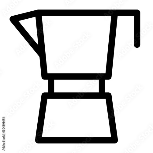 Kitchen thin icon