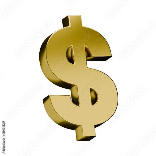 golden dollar sign