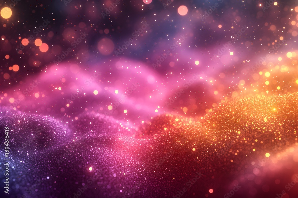 Fototapeta premium Colorful Abstract Glitter Background for Creative Design