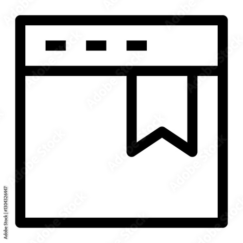 web and seo thin icon