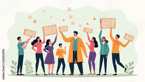 Celebrating Excellence: Recognizing Achievements with Diplomas and Certificates