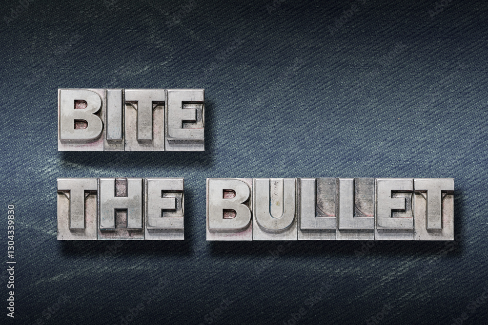 Obraz premium bite the bullet den