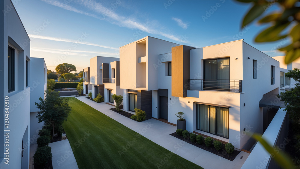 Obraz premium Single-Family Home, Townhouse, Condo, Apartment – Find Your Home 