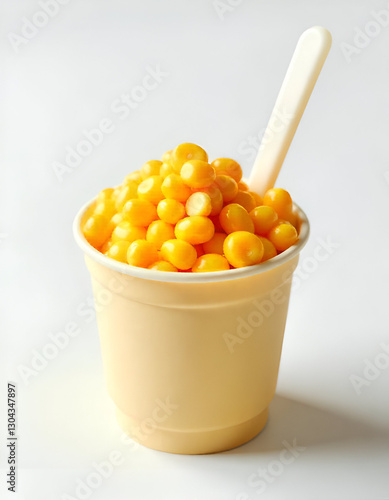 Delicious Buttered Sweet Corn in a Cup