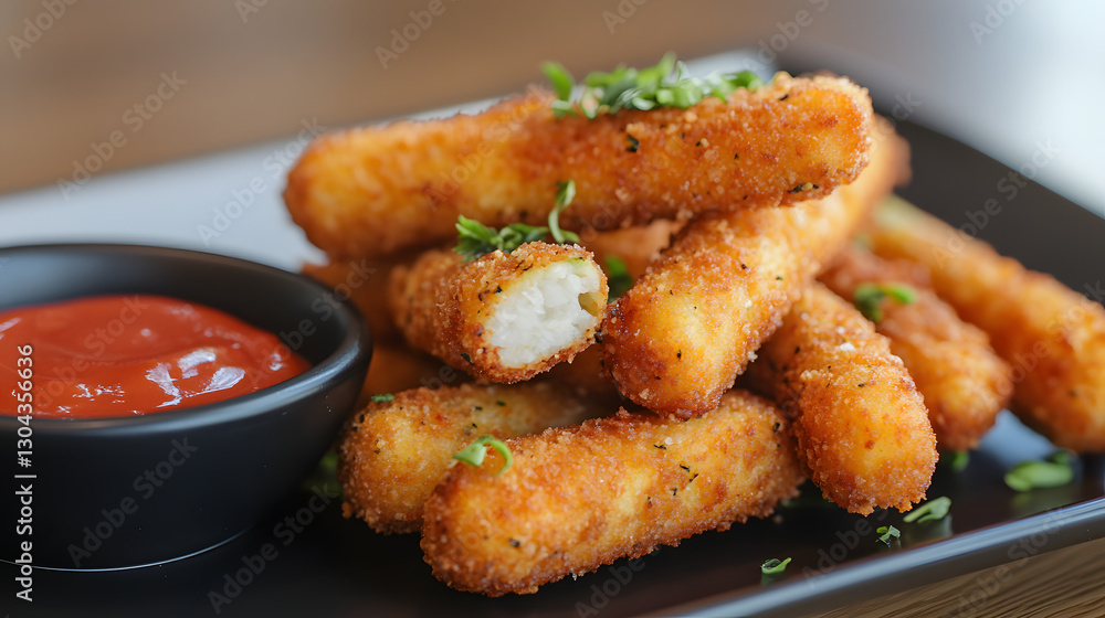 A bowl of crispy golden french fries served with a side of ketchup and a sprinkle of sea salt. A bowl of crispy golden french fries served with a side of ketchup and a sprinkle of sea salt.