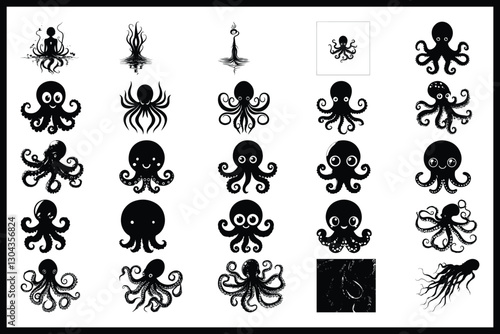 Mystical Abyss: The Enigmatic Silhouette of Cthulhu

