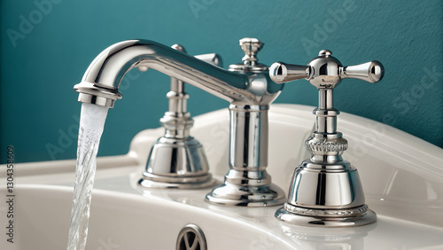 American Classic Faucet: Kingston Brass Widespread Elegance.