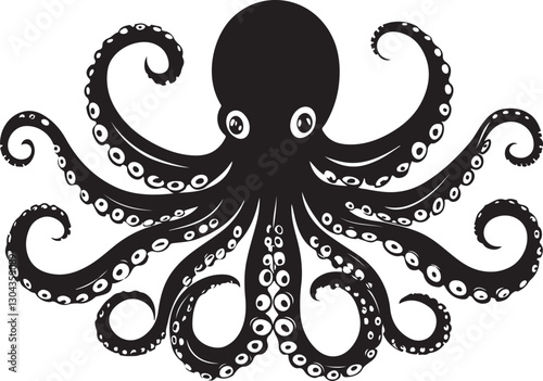 Mystical Abyss: The Enigmatic Silhouette of Cthulhu
