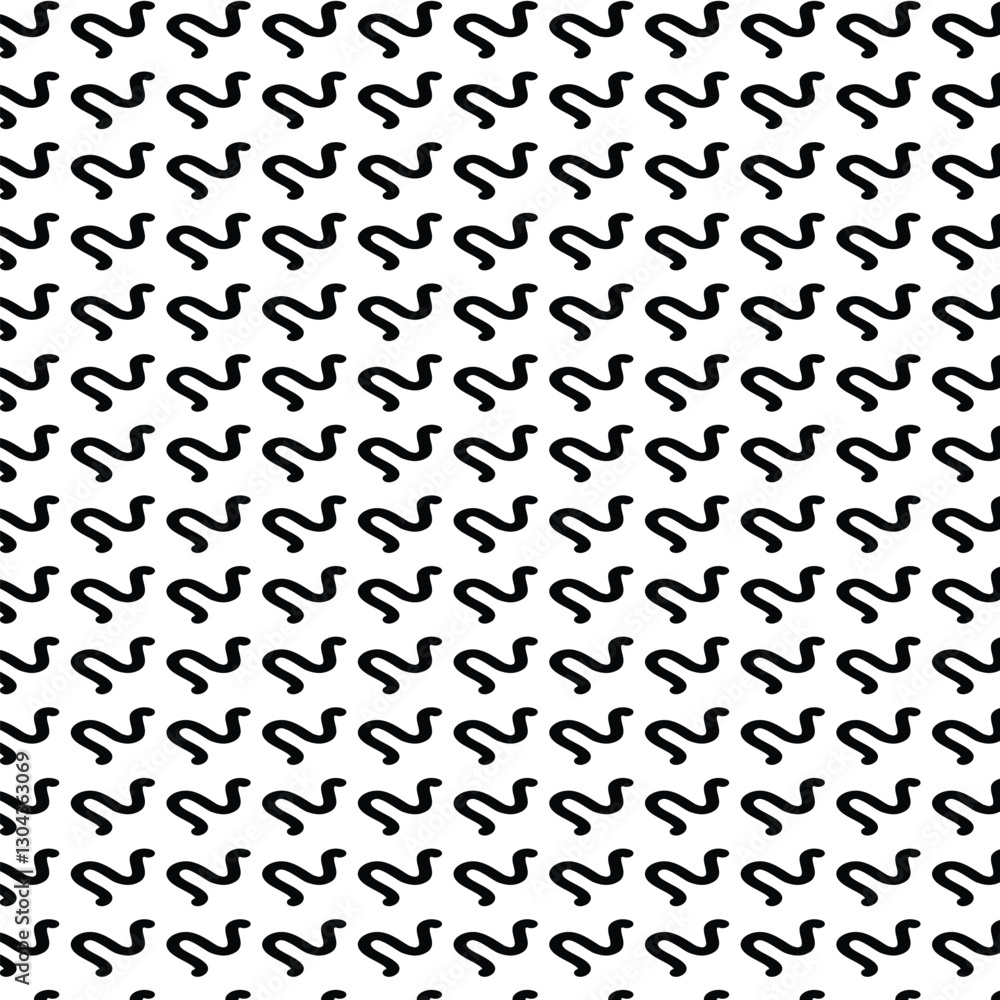 seamless pattern with black and white pattern