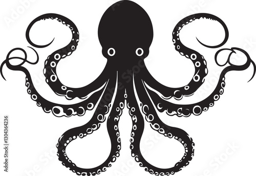 Mystical Abyss: The Enigmatic Silhouette of Cthulhu
