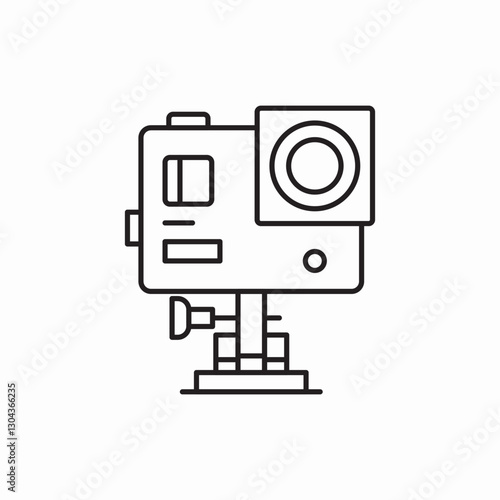 x-ray apparatus icon vector sign