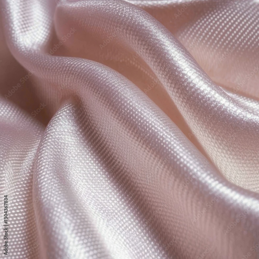 Soft pink fabric draped elegantly in natural light Soft pink fabric draped elegantly in natural light