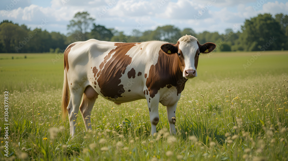 Cow on a summer pasture Cow on a summer pasture