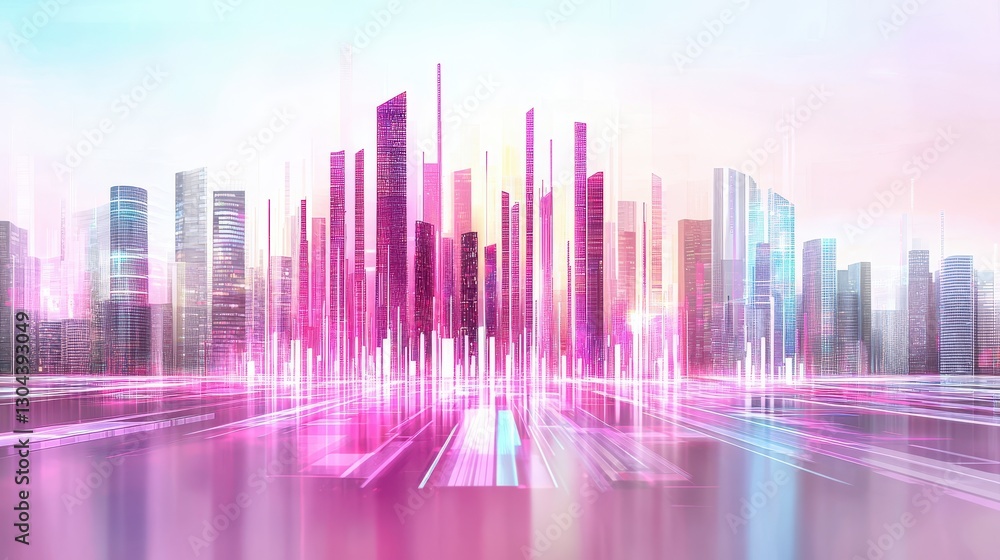 High-Tech Corporate Office Environment with Executives Monitoring Performance Metrics in a Modern Setting High-Tech Corporate Office Environment with Executives Monitoring Performance Metrics in a Modern Setting