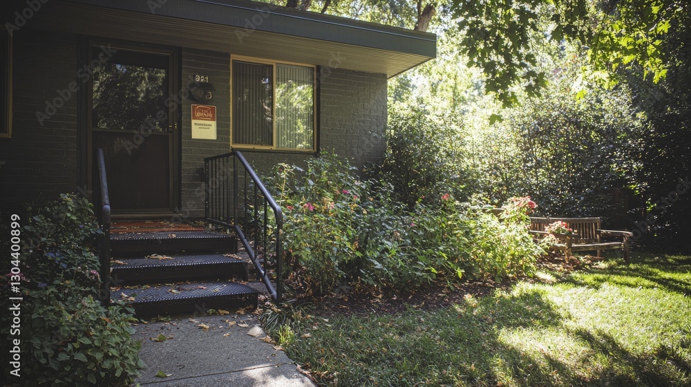 The installation of a cutting-edge wheelchair ramp on the house ensures that individuals with have unhindered and effortless access The installation of a cutting-edge wheelchair ramp on the house ensures that individuals with have unhindered and effortless access