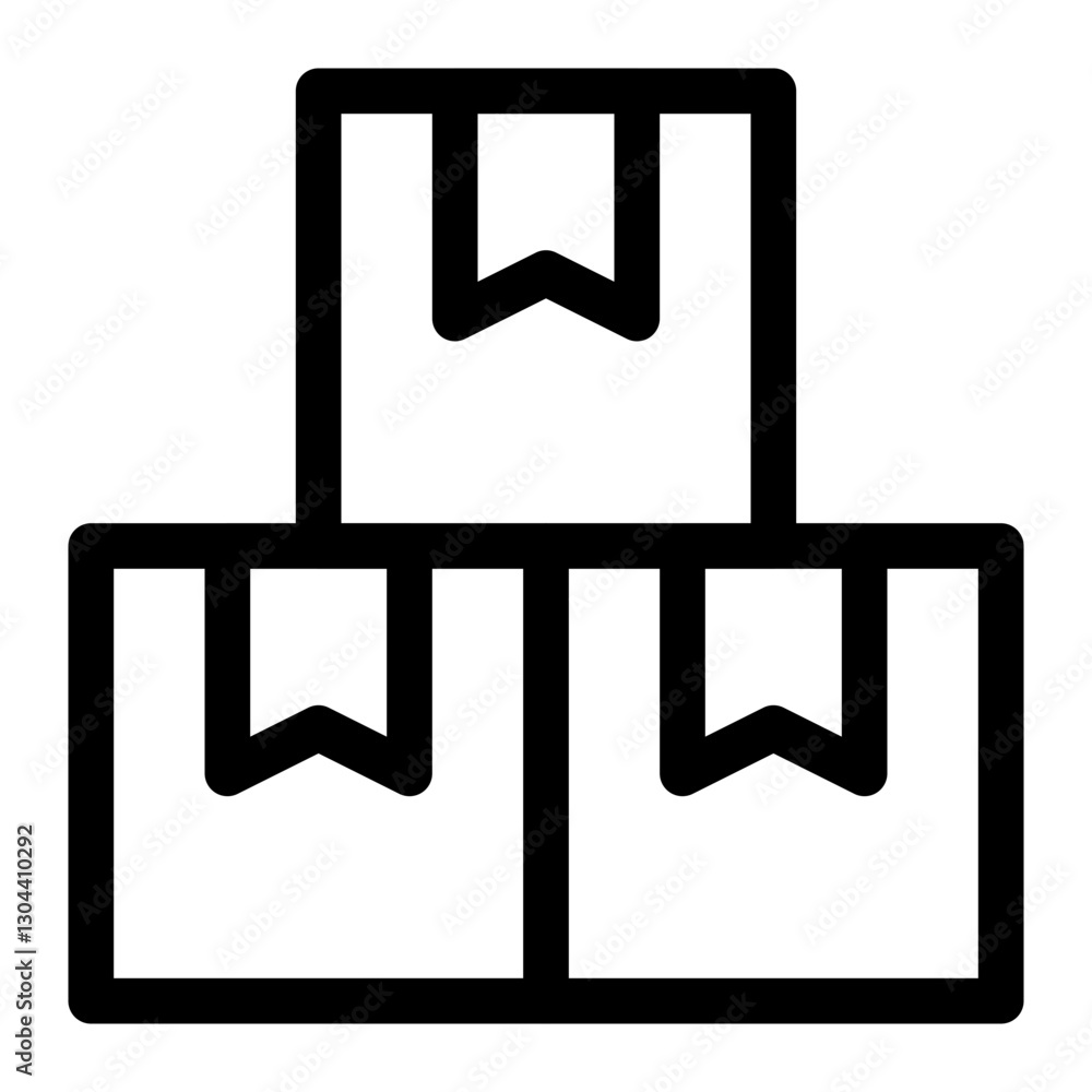 shipping and delivery thin icon shipping and delivery thin icon