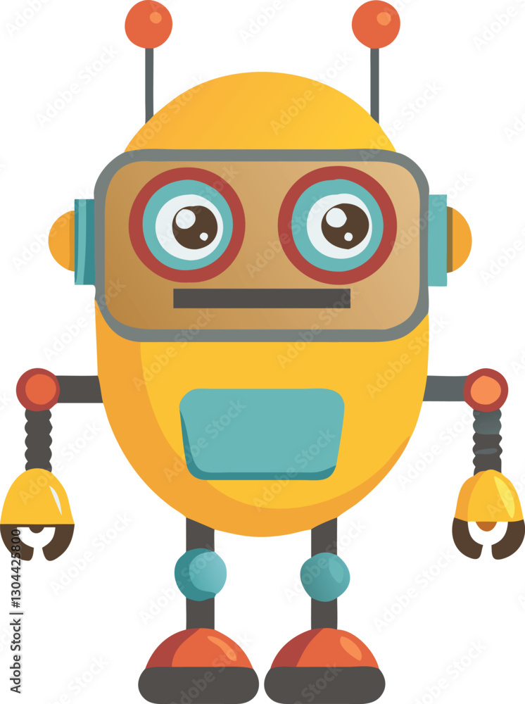 cartoon robot cartoon robot