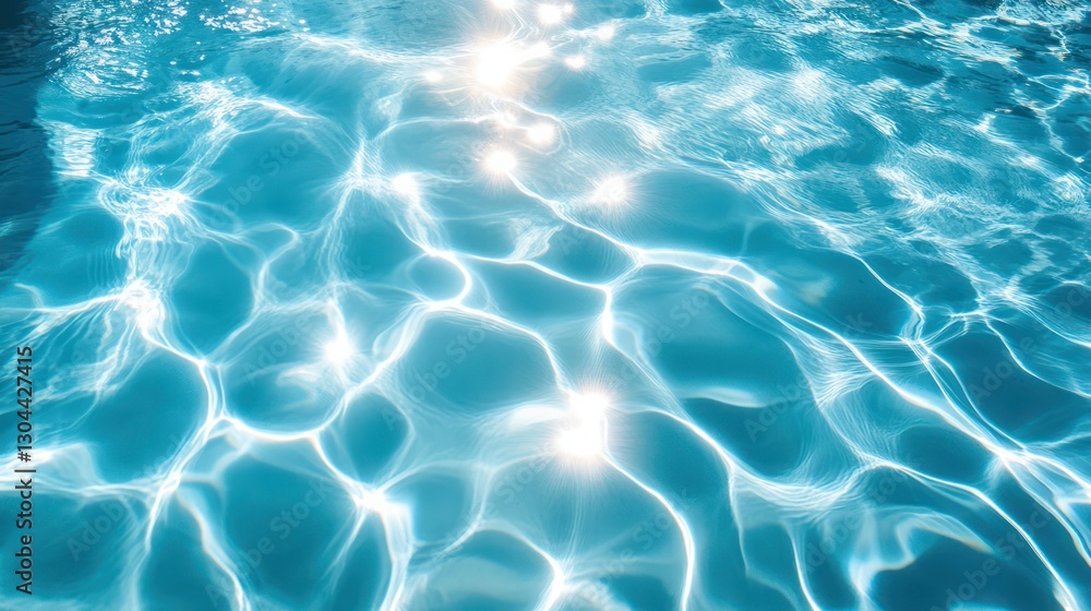 Summer background, Water waves abstract pattern texture on swimming pool Summer background, Water waves abstract pattern texture on swimming pool