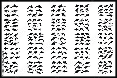 Graceful Aquatics: The Elegant Dance of Dolphins
