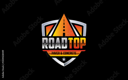 Illustration graphic vector of Asphalt repair, roadwork, pavement logo design template