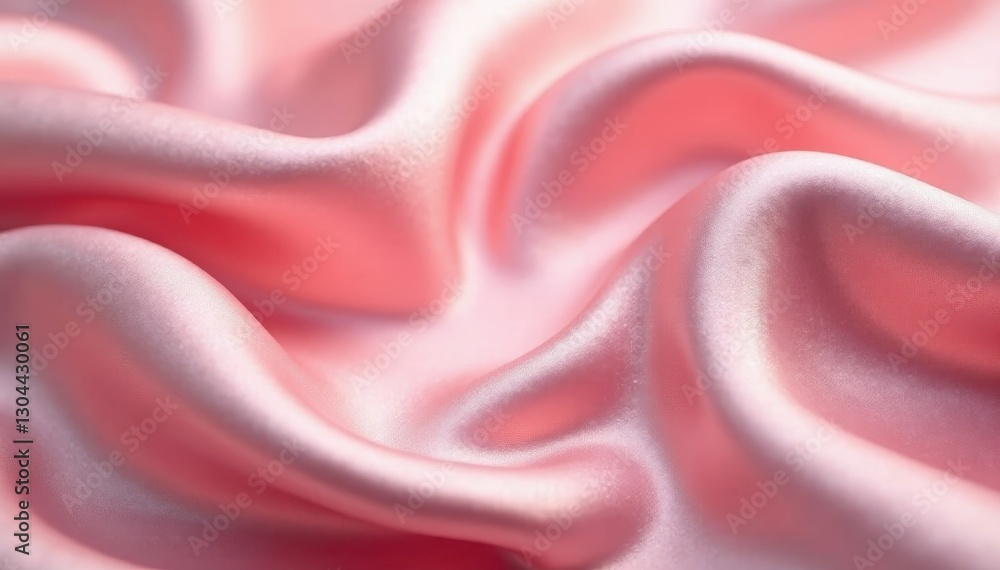 Delicate pink silk, shimmering rose gold highlights , silk, folds Delicate pink silk, shimmering rose gold highlights , silk, folds