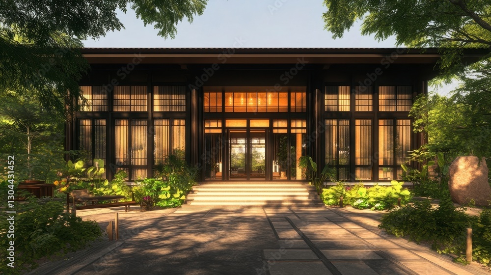 Modern Elegant Home Entrance