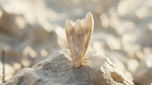 Ancient relic: A close-up s...