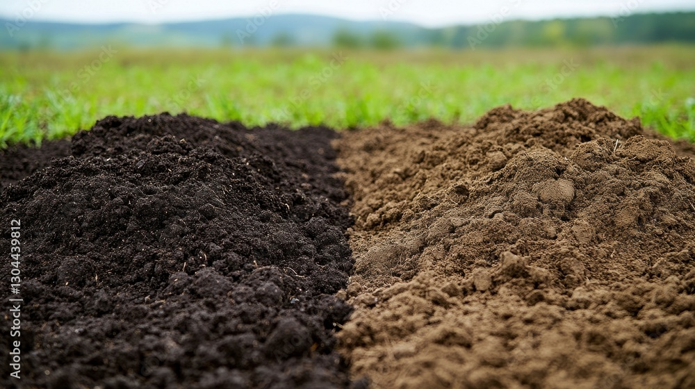 Soil Layers in Natural Landscape Soil Layers in Natural Landscape