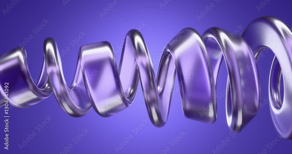 Glass spiral background