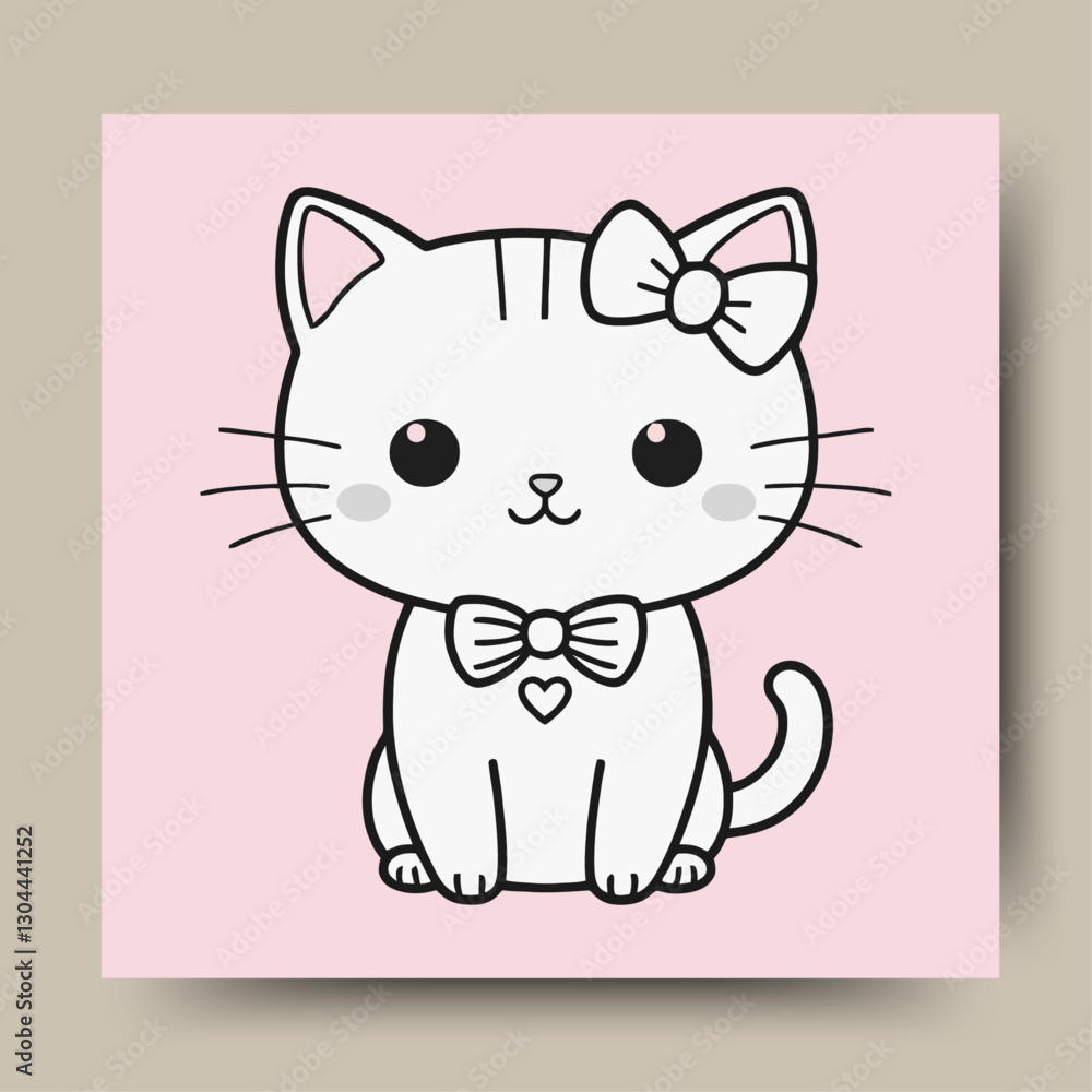 vector illustration of a cat vector illustration of a cat