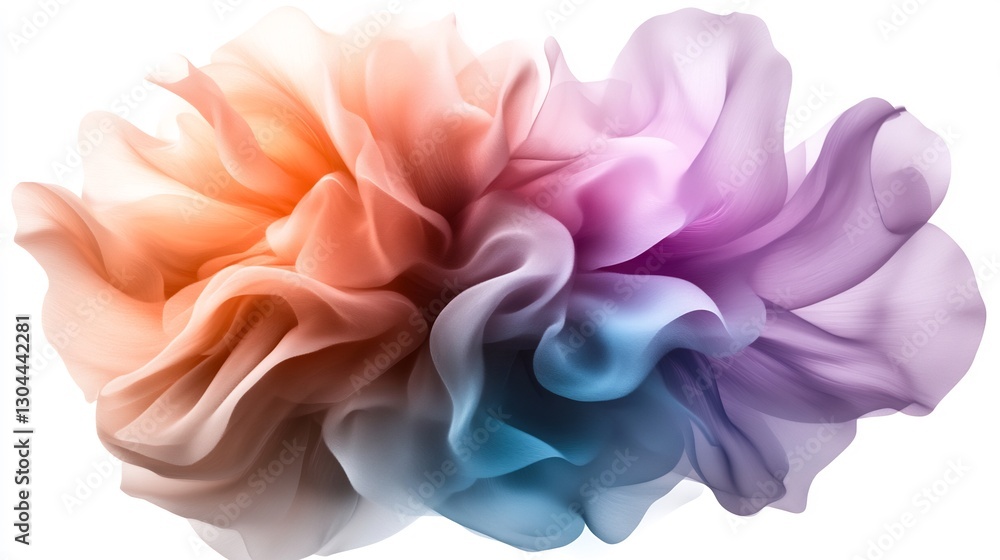 Abstract Colorful Swirling Fabric: A Symphony of Hues Abstract Colorful Swirling Fabric: A Symphony of Hues