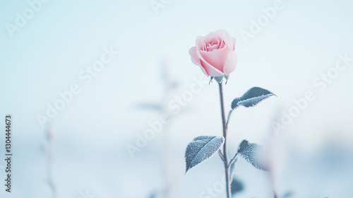 A Delicate Pink Rose: A clo...