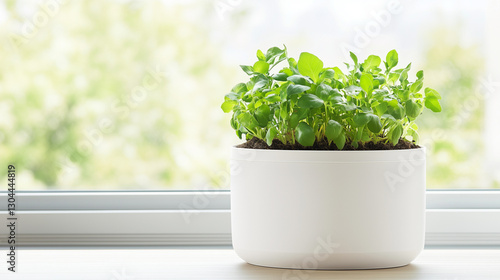 Potted Greenery on a window...
