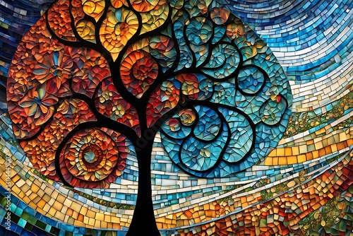 Wallpaper Mural tree in the park Torontodigital.ca