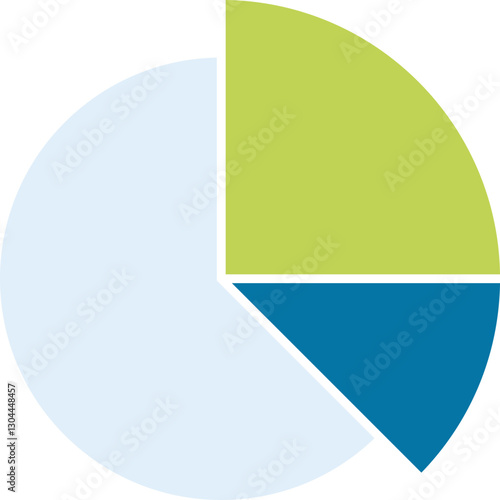 data analysis flat web icon concept