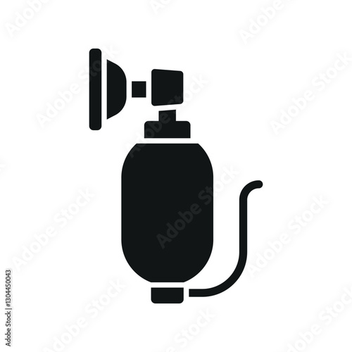 Resuscitator icon delivers a clear, professional design, perfect for medical apps, websites, infographics, and healthcare presentations, ensuring high-quality visuals for emergency and respiratory car
