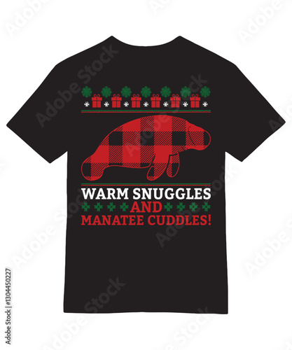 Warm Snuggles and Manatee Cuddles T-Shirt