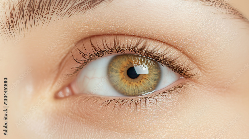 Golden Gaze: A close-up portrait captures the mesmerizing details of a human eye with golden-amber irises, offering a glimpse into the soul with a sense of serenity and beauty. Golden Gaze: A close-up portrait captures the mesmerizing details of a human eye with golden-amber irises, offering a glimpse into the soul with a sense of serenity and beauty.