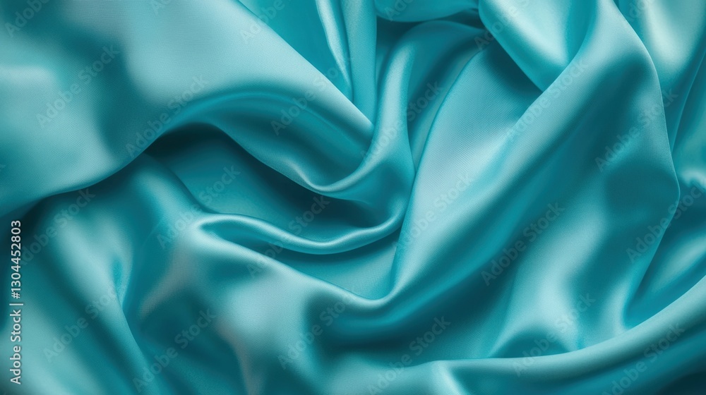 Fototapeta premium abstract background with fabric folds and silky texture, detailed highlights, vibrant colors, realistic look, modern aesthetic, gradient shading, soft shadows, elegant flow